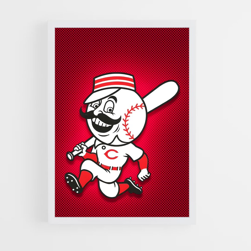 Poster Cincinnati Pride – affiche Baseball (vue 3)